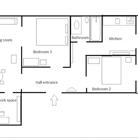 Apartman Vintage Terrace With Terrace By Homeful Homes *